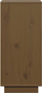 vidaXL - Dressoirs - 2 - st - 31,5x34x75 - cm - massief - grenenhout - honingbruin