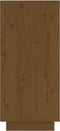 vidaXL - Dressoirs - 2 - st - 31,5x34x75 - cm - massief - grenenhout - honingbruin
