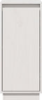 vidaXL - Dressoirs - 2 - st - 31,5x34x75 - cm - massief - grenenhout - wit