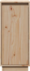 vidaXL - Dressoirs - 2 - st - 31,5x34x75 - cm - massief - grenenhout