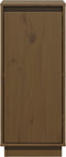 vidaXL - Dressoirs - 2 - st - 31,5x34x75 - cm - massief - grenenhout - honingbruin