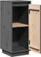 vidaXL - Dressoirs - 2 - st - 31,5x34x75 - cm - massief - grenenhout - grijs