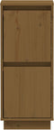 vidaXL - Dressoirs - 2 - st - 31,5x34x75 - cm - massief - grenenhout - honingbruin