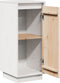 vidaXL - Dressoirs - 2 - st - 31,5x34x75 - cm - massief - grenenhout - wit