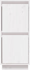vidaXL - Dressoirs - 2 - st - 31,5x34x75 - cm - massief - grenenhout - wit