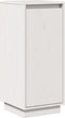 vidaXL - Dressoirs - 2 - st - 31,5x34x75 - cm - massief - grenenhout - wit