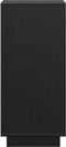 vidaXL - Dressoirs - 2 - st - 31,5x34x75 - cm - massief - grenenhout - zwart