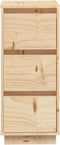 vidaXL - Dressoirs - 2 - st - 32x34x75 - cm - massief - grenenhout