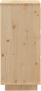 vidaXL - Dressoirs - 2 - st - 32x34x75 - cm - massief - grenenhout