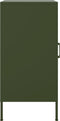 vidaXL - Dressoirs - 2 - st - 36x39x79 - cm - staal - olijfgroen