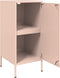 vidaXL - Dressoirs - 2 - st - 36x39x79 - cm - staal - roze