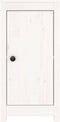vidaXL - Dressoirs - 2 - st - 39x35x80 - cm - massief - grenenhout - wit