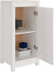 vidaXL - Dressoirs - 2 - st - 39x35x80 - cm - massief - grenenhout - wit