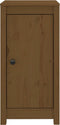 vidaXL - Dressoirs - 2 - st - 39x35x80 - cm - massief - grenenhout - honingbruin