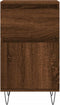 vidaXL - Dressoirs - 2 - st - 40x35x70 - cm - bewerkt - hout - bruin - eikenkleur