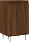 vidaXL - Dressoirs - 2 - st - 40x35x70 - cm - bewerkt - hout - bruin - eikenkleur