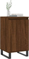 vidaXL - Dressoirs - 2 - st - 40x35x70 - cm - bewerkt - hout - bruin - eikenkleur