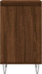 vidaXL - Dressoirs - 2 - st - 40x35x70 - cm - bewerkt - hout - bruin - eikenkleur