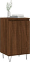 vidaXL - Dressoirs - 2 - st - 40x35x70 - cm - bewerkt - hout - bruin - eikenkleur