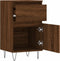 vidaXL - Dressoirs - 2 - st - 40x35x70 - cm - bewerkt - hout - bruin - eikenkleur