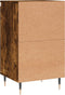 vidaXL - Dressoirs - 2 - st - 40x35x70 - cm - bewerkt - hout - gerookt - eikenkleurig
