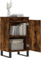 vidaXL - Dressoirs - 2 - st - 40x35x70 - cm - bewerkt - hout - gerookt - eikenkleurig