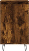 vidaXL - Dressoirs - 2 - st - 40x35x70 - cm - bewerkt - hout - gerookt - eikenkleurig