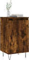 vidaXL - Dressoirs - 2 - st - 40x35x70 - cm - bewerkt - hout - gerookt - eikenkleurig