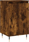 vidaXL - Dressoirs - 2 - st - 40x35x70 - cm - bewerkt - hout - gerookt - eikenkleurig