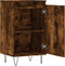 vidaXL - Dressoirs - 2 - st - 40x35x70 - cm - bewerkt - hout - gerookt - eikenkleurig