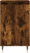 vidaXL - Dressoirs - 2 - st - 40x35x70 - cm - bewerkt - hout - gerookt - eikenkleurig