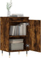 vidaXL - Dressoirs - 2 - st - 40x35x70 - cm - bewerkt - hout - gerookt - eikenkleurig