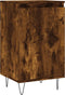vidaXL - Dressoirs - 2 - st - 40x35x70 - cm - bewerkt - hout - gerookt - eikenkleurig