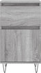 vidaXL - Dressoirs - 2 - st - 40x35x70 - cm - bewerkt - hout - grijs - sonoma