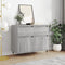vidaXL - Dressoirs - 2 - st - 40x35x70 - cm - bewerkt - hout - grijs - sonoma