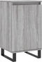 vidaXL - Dressoirs - 2 - st - 40x35x70 - cm - bewerkt - hout - grijs - sonoma