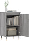 vidaXL - Dressoirs - 2 - st - 40x35x70 - cm - bewerkt - hout - grijs - sonoma