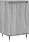 vidaXL - Dressoirs - 2 - st - 40x35x70 - cm - bewerkt - hout - grijs - sonoma