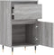 vidaXL - Dressoirs - 2 - st - 40x35x70 - cm - bewerkt - hout - grijs - sonoma