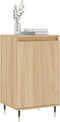 vidaXL - Dressoirs - 2 - st - 40x35x70 - cm - bewerkt - hout - sonoma - eikenkleurig