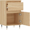 vidaXL - Dressoirs - 2 - st - 40x35x70 - cm - bewerkt - hout - sonoma - eikenkleurig