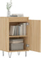 vidaXL - Dressoirs - 2 - st - 40x35x70 - cm - bewerkt - hout - sonoma - eikenkleurig