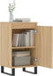 vidaXL - Dressoirs - 2 - st - 40x35x70 - cm - bewerkt - hout - sonoma - eikenkleurig