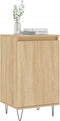 vidaXL - Dressoirs - 2 - st - 40x35x70 - cm - bewerkt - hout - sonoma - eikenkleurig