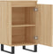 vidaXL - Dressoirs - 2 - st - 40x35x70 - cm - bewerkt - hout - sonoma - eikenkleurig