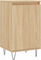 vidaXL - Dressoirs - 2 - st - 40x35x70 - cm - bewerkt - hout - sonoma - eikenkleurig