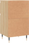 vidaXL - Dressoirs - 2 - st - 40x35x70 - cm - bewerkt - hout - sonoma - eikenkleurig