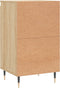vidaXL - Dressoirs - 2 - st - 40x35x70 - cm - bewerkt - hout - sonoma - eikenkleurig