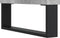 vidaXL - Dressoirs - 2 - st - 40x35x70 - cm - bewerkt - hout - betongrijs