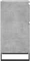 vidaXL - Dressoirs - 2 - st - 40x35x70 - cm - bewerkt - hout - betongrijs
